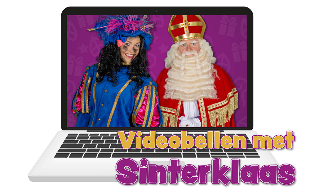 Videobellen met Sinterklaas