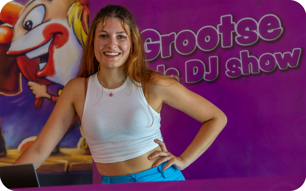 Grootse kids DJ show