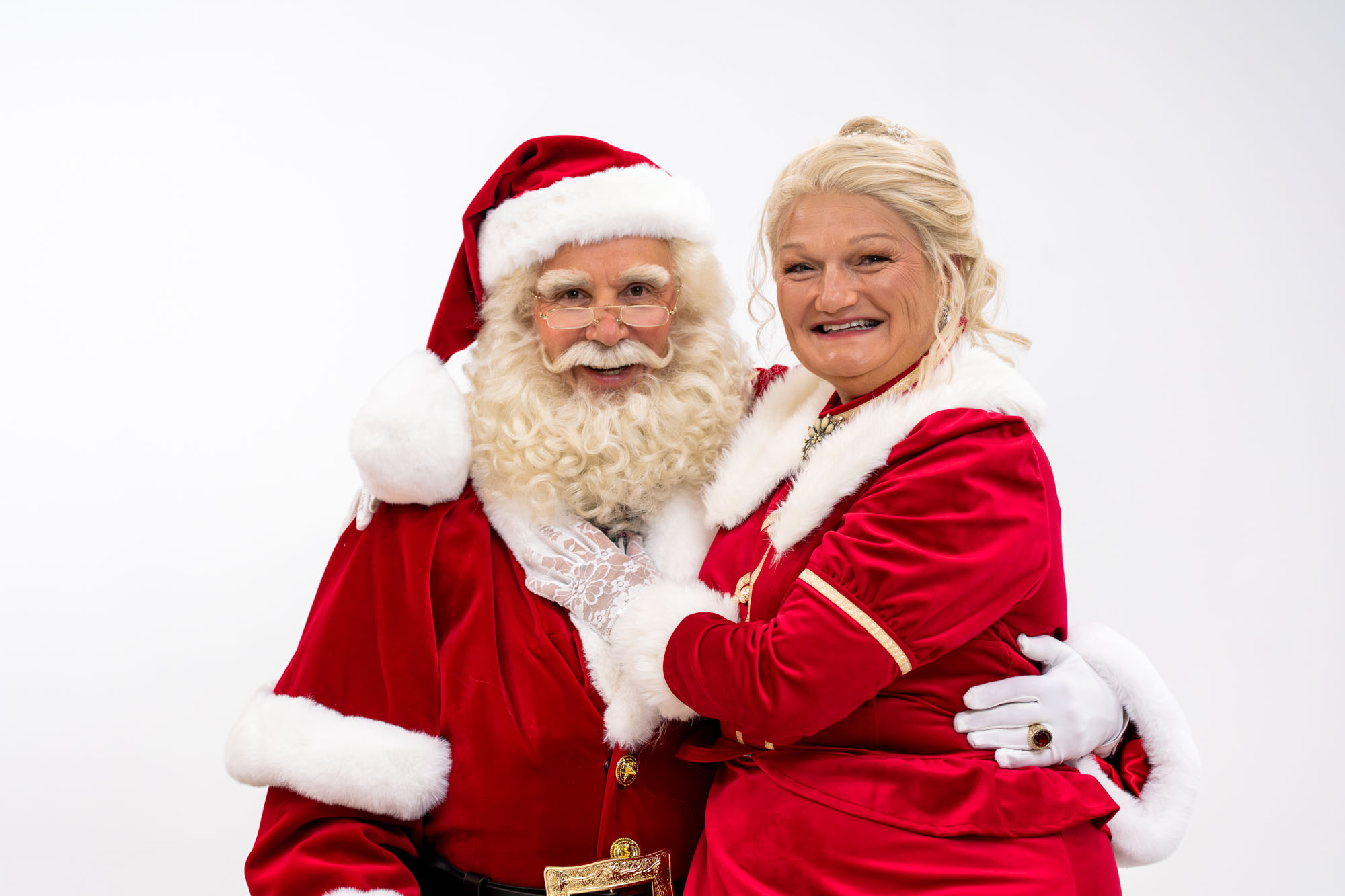 Bezoek van de Kerstman